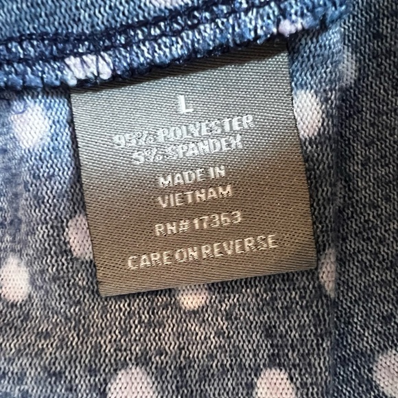 BERKLEY JENSEN 2 pieces Polka Dot Pajama Set - Navy/size L - Picture 11 of 11